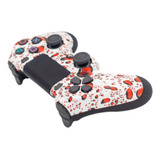 Controle Stelf Ps4 Red Bubbles Casual Controle Sem Paddles