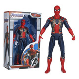 Marvel Avengers Super Hero Iron Spider Man Acción Figura A