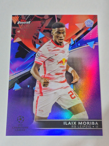 Ilaix Moriba Topps Finest Uefa Champions League 2021/22