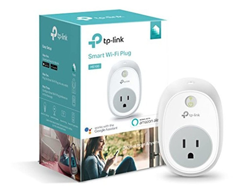 Tp-link Hs100 Kasa Wifi Enchufe Inteligente,no Requiere Hub