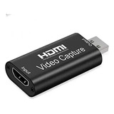 Placa De Captura Usb  4k 1080p Hdmi P/ Usb 2.0