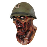 Máscara De Zombie Ghoulish Productions Capitán Lester 26286 Color Café