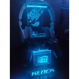 Suporte De Controle E Headset Personalizado ( Led Rgb)