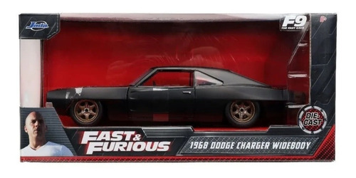 1968 Dodge Charger Widebody Rápido Y Furioso 9 Escala 1/24 