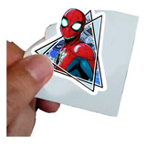 Stickers Calcomanias Pegatinas Calcas Spiderman Araña X 50