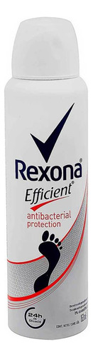 Desodorante Para Pies En Aerosol Rexona Efficient Antibacterial 153ml