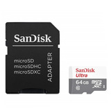 Sandisk Ultra, Tarjeta Micro Sdxc 64gb, Uhs-i, C10, 100mb/s
