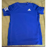 Remera adidas De Tenis Azul. Talle 9/10