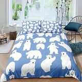 Fundas Para Edredones - Erosebridal Polar Bear Bedding Set T