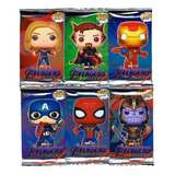 36 Sobres Con 8 Tarjetas C/u De Funko Pop Avengers End Game