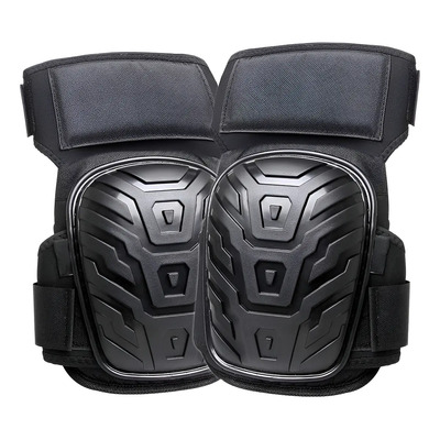 1 Par De Rodilleras Para Trabajos De Construcción Color Negro | MercadoLibre