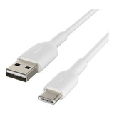 Belkin Boost Charge Cable Usb - Usb-c (m) A Usb (m) 2 M /vc Color Blanco