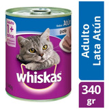 Whiskas Lata Sabor Atun Adulto 6unidades X 340g