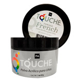 Polvo Acrilico Para Uñas Tono Blanco Puro Frances 28g Touche