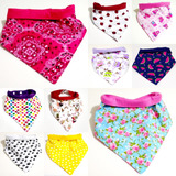 10 Babador Bandana Dupla Face Impermeável Varias Estampas