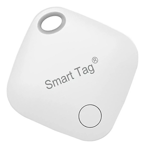 Smart Tag Chaveiro Rastreador Sem Fio Localizador Mala Carro Cor Branco