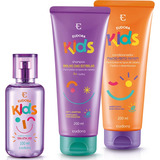 Kit Eudora Kids Natal - Colonia, Shampoo E Condicionador