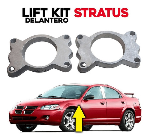 Kit Aumentos Resorte Delantero Stratus / Cirrus 1995 - 2006