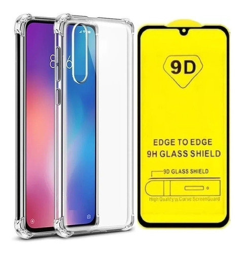 Capa P/ Xiaomi Mi9 Se Tela 5.97 Anti Impacto + Pelicula Full