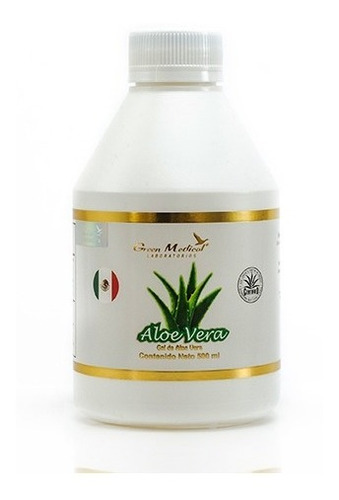 Aloe Vera Liquido 500 Ml Green Medical