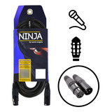 Cabo Santo Angelo Ninja Lw 9,15m Xlr / Xlr Microfone