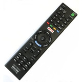 Controle Remoto Compatível Rmt-tx102b Para Smart Tvs Sony 