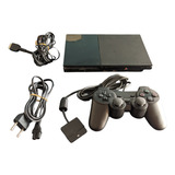 Console Ps2 Slim Scph-900006 Funcionando Perfeitamente