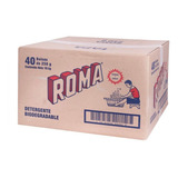 Caja De Detergente Roma Con 40 Bolsas De 250 Grs. Cada Una
