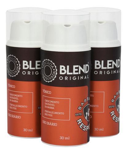 Blend Original® Para Crescer A Barba 3 Meses | Bdr