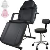 Silla Faciales Reclinable Sillon Cama Masaje Spa Profesional