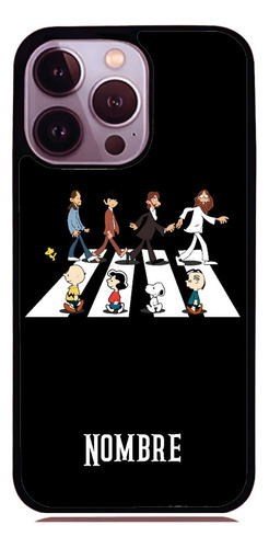 Funda The Beatles Snoopy Huawei Personalizada