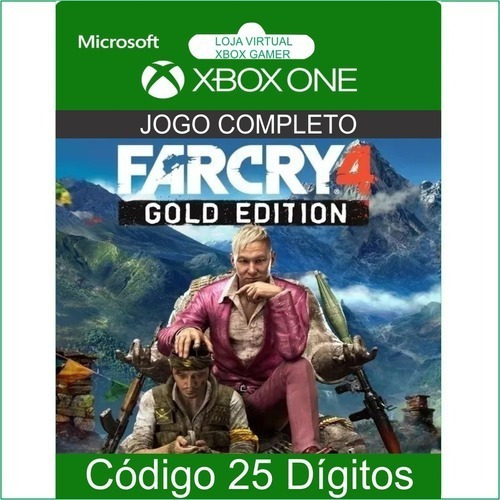 Far Cry 4 Gold Edition - Código De 25 Dígitos - Xbox One-s-x