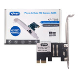 Placa De Rede Pcie Express Rj45 Knup 10/100/1000mbts