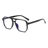 Lentes Oftalmicos Gamer Cuadrados Anti Luz Azul Computadora