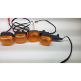 Direccionales Traseras Y Delantras Yamaha Bws125 Amber