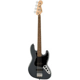 Bajo Affinity Jazz Bass Squier Charcoal Frost 