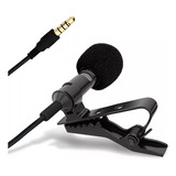 Microfono De Solapa Triestereo Ja22-01 |calidad Y Metalizado