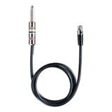 Shure Wa302 Cable De Instrumento De Jack De 6,3 Mm A Tqg