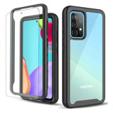 Funda Para Samsung Galaxy A52 5g (negro-transparentre)