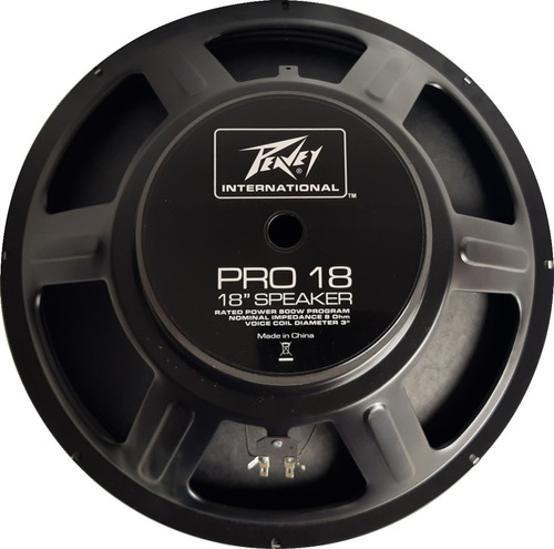 Parlante 18 Pulgadas Peavey Pro 18 800w Sub Woofer 