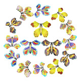 15 Tarjeta De Felicitación De Cumpleaños,mariposas Voladoras