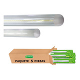 Tubo Regleta Led 36w Lampara Blanca 120cm 5 Piezas Caja