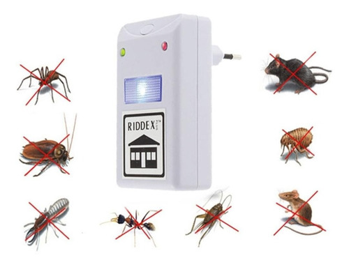 Riddex Repelente Electrico Roedores Cucarachas Insectos