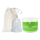 Combo Copa Ventosa + Crema Para Celulitis Free Anti Cellu