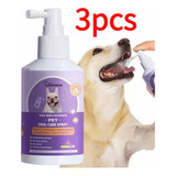 3 Piezas De Spray Limpiador De Dientes Limpios Para Perros