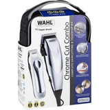 Combo Wahl 79520 Corta Pelo Terminadora Chrome Para Cuerpo