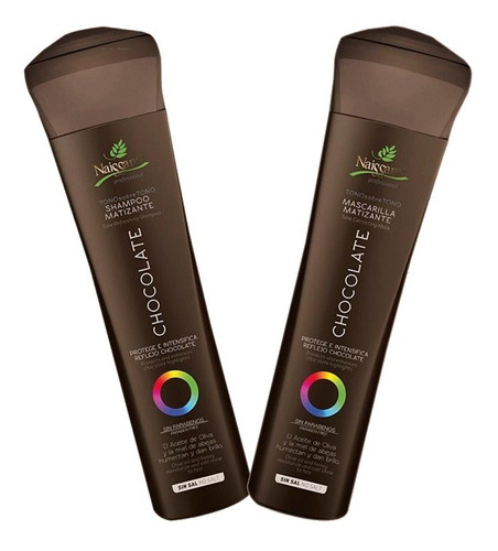 Kit Naissant Shampoo + Mascarilla Matizante Chocolate