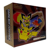 Caixa Vazia Game Boy Advanced Pokemon Em Madeira Mdf