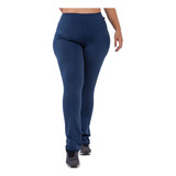 Calça Flare Flanelada Plus Size Grossa Feminina Cintura/alta