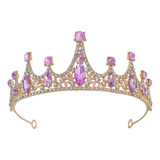 Mosaico De Tiara Con Forma De Corona De Princesa Para Niñas